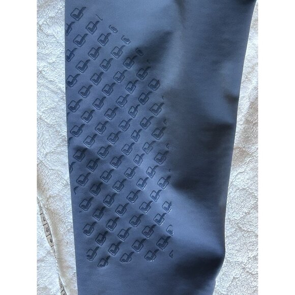 LEMIEUX KNEE GRIP BREECHES Gray Horseback Riding Pants UK 6 US 22 - Picture 9 of 9